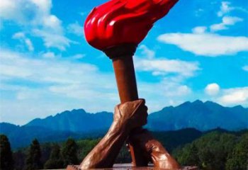 現代火炬雕塑承接，歐式風格，不銹鋼火炬雕塑精選