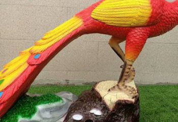 彩繪孔雀雕塑點擊，景觀雕塑，別墅仿真孔雀雕塑供求?