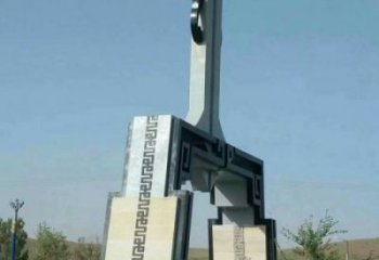 馬頭琴雕塑專供，廣場雕塑，不銹鋼馬頭琴雕塑供應(yīng)