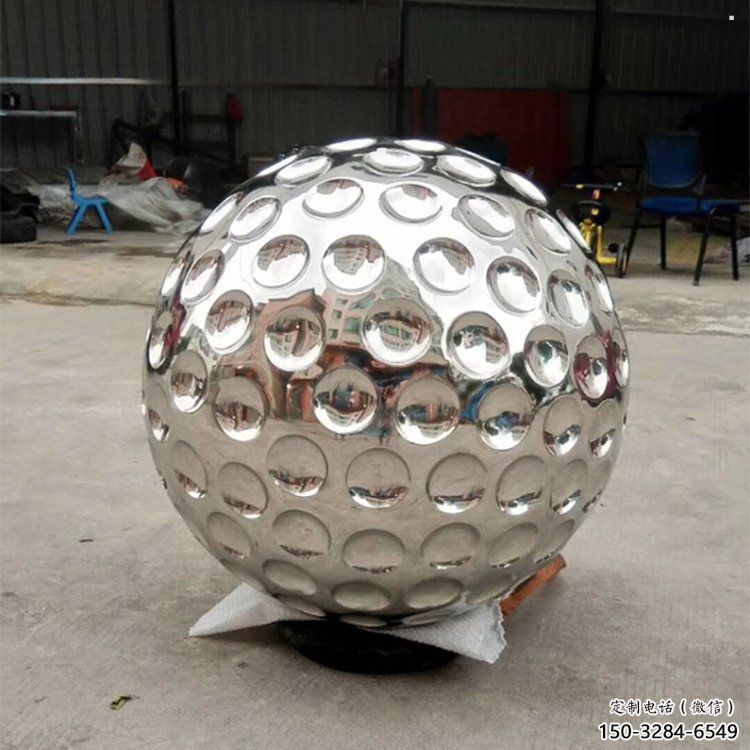 圓球雕塑供給，室外雕塑，不銹鋼圓球雕塑生產商