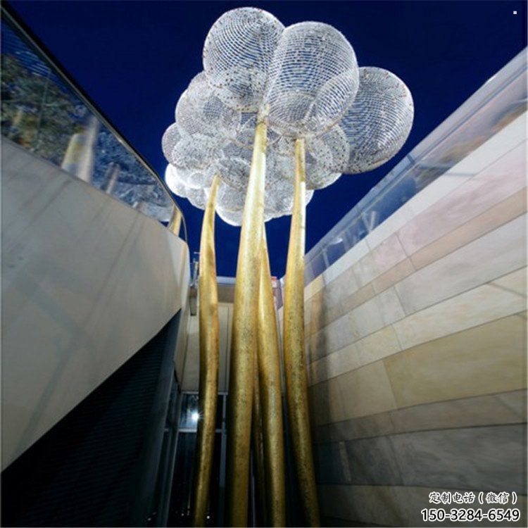 空心球雕塑制造，標(biāo)識雕塑，地產(chǎn)鏤空空心球雕塑優(yōu)選