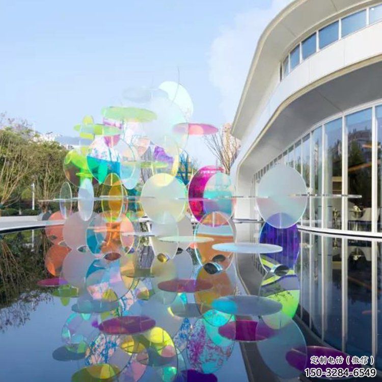 原子球雕塑定做，公園小品，不銹鋼原子球雕塑定價