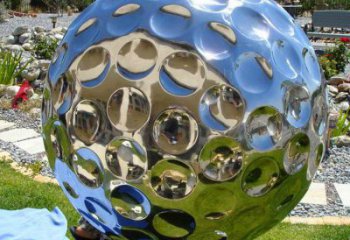 制造圓球雕塑廠家，室外雕塑，不銹鋼圓球雕塑預(yù)定