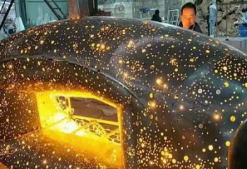 方孔球雕塑承接，街景小品，不銹鋼方孔球雕塑訂做