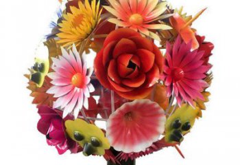 花球雕塑選用，透雕系列，不銹鋼花球雕塑優價