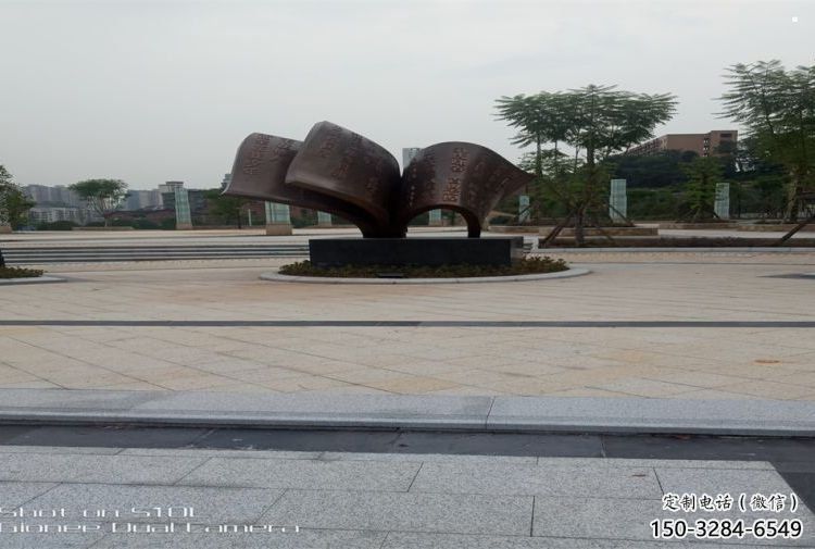 銅書籍雕塑服務(wù)商，金屬構(gòu)件，銅書籍雕塑廠家定價