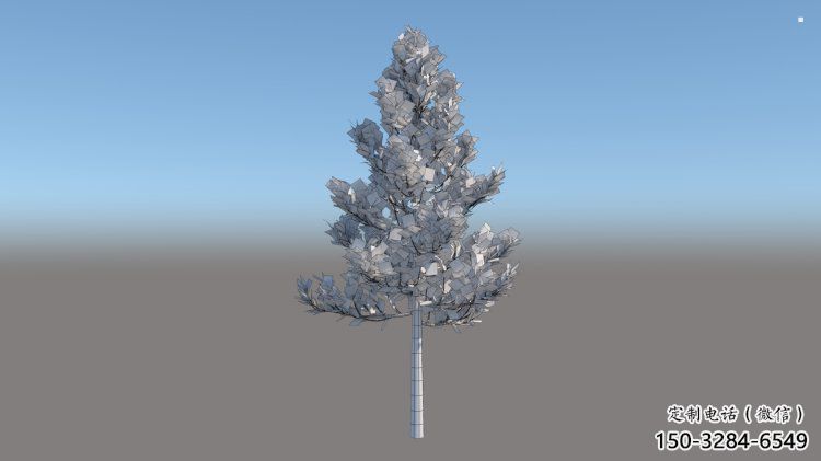 楓樹雕塑通用，景觀雕塑，不銹鋼楓樹雕塑標準