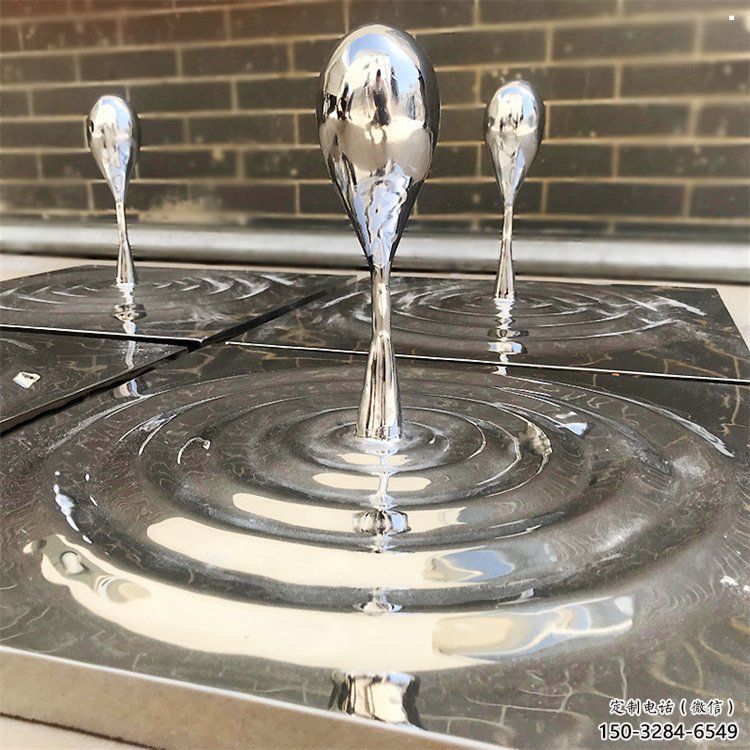 水滴雕塑指用，景觀雕塑，不銹鋼水滴雕塑點(diǎn)擊