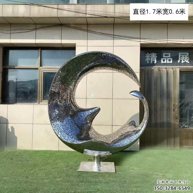 酒店水滴雕塑，鍍金歐式雕塑，仿古擺件