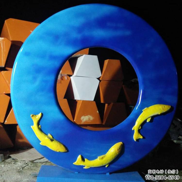 圓環(huán)雕塑選用，廣場雕塑，烤漆圓環(huán)雕塑選用