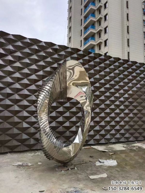 中式圓環雕塑批發，廣場系列，烤漆圓環雕塑供需