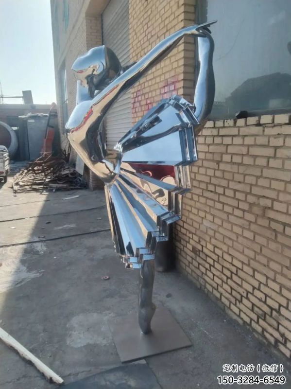 舞者雕塑供應，藝術雕塑，圓環舞者雕塑素材制造