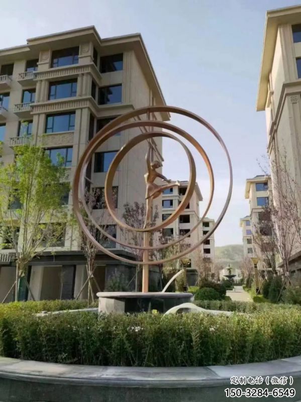 舞者雕塑精選，戶外雕塑，廣場(chǎng)圓環(huán)舞者雕塑優(yōu)價(jià)