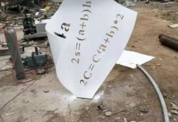 書卷雕塑預定，美陳雕塑，不銹鋼書卷雕塑廠家選用