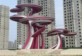 鏤空樹雕塑展品，景觀概念，烤漆鏤空樹雕塑優選