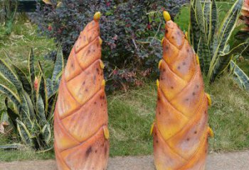 竹筍雕塑指用，多彩藝術，不銹鋼竹筍雕塑廠家供給