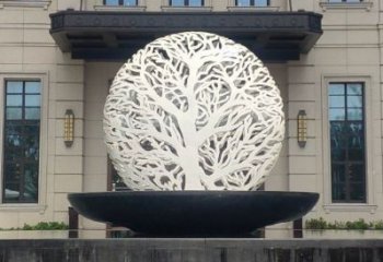 雪花雕塑指用，白鋼構件，不銹鋼雪花雕塑廠家提供