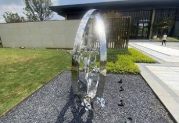 圓環(huán)樹雕塑標(biāo)準(zhǔn)，戶外雕塑，不銹鋼圓環(huán)樹雕塑選定