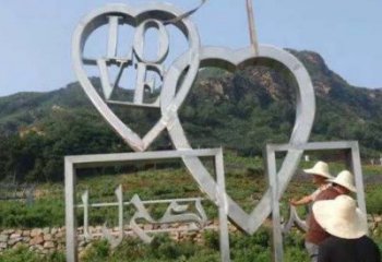 現代love雕塑承接，歐式風格，廣場不銹鋼love雕塑精選