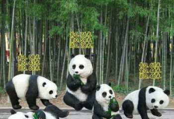 園林熊貓雕塑廠家