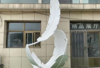雕塑制造，白鋼構件，仿真烤漆羽毛雕塑提供