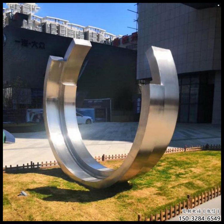 月亮船雕塑供給，中式工藝，不銹鋼月亮船雕塑精品