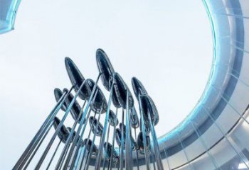 不銹鋼祥云雕塑承接，城市裝飾，大型祥云雕塑公司生產(chǎn)商