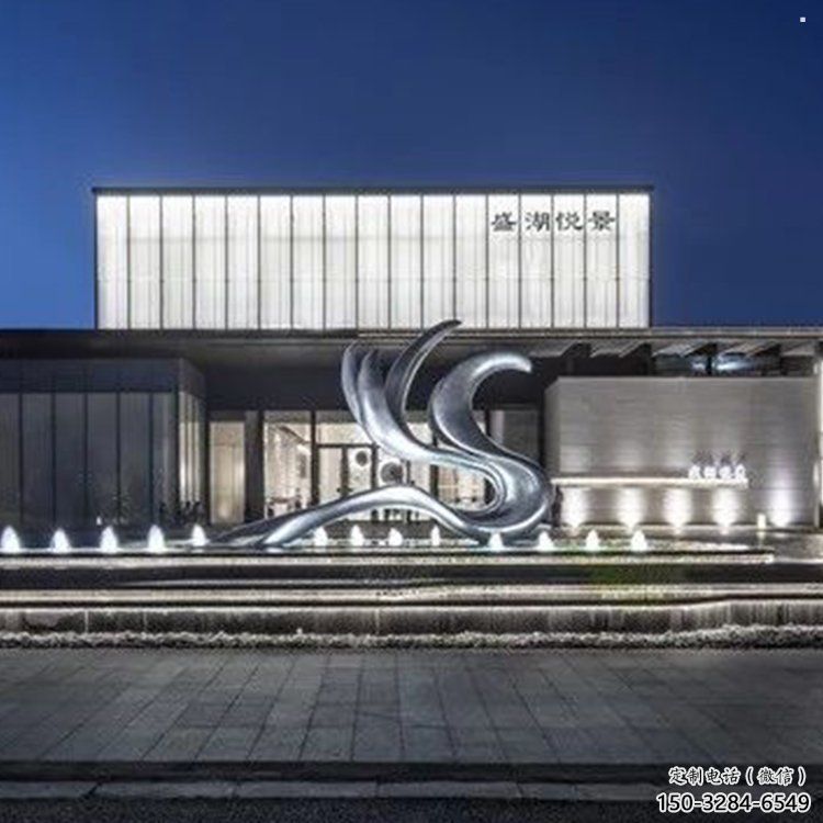 天使之翼雕塑制造，酒店擺件，文化景觀翅膀雕塑選定