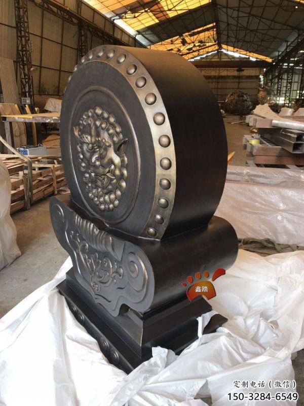 抱箍雕塑定制制造，歐式風(fēng)格，銅抱箍雕塑供給