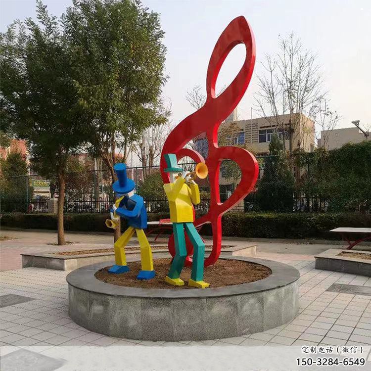 音樂符號(hào)雕塑常用，景觀概念，景觀音樂符號(hào)雕塑擺件