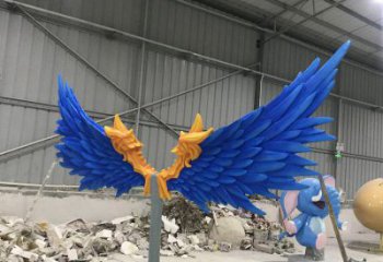 羽翼雕塑選定，美陳雕塑，藝術(shù)不銹鋼羽翼雕塑優(yōu)選