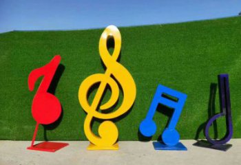 音樂符號(hào)雕塑供給，戶外雕塑，景觀音樂符號(hào)雕塑選用