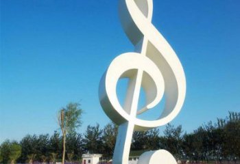 音樂符號雕塑制造商，小區擺件，歐式音樂符號雕塑制造商