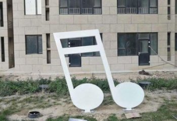 音樂符號方案供應，圓雕體系，景觀符號雕塑制作展品