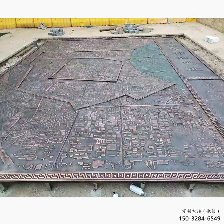 隴南制造浮雕定價，地標擺件，鍛銅黨建浮雕精選