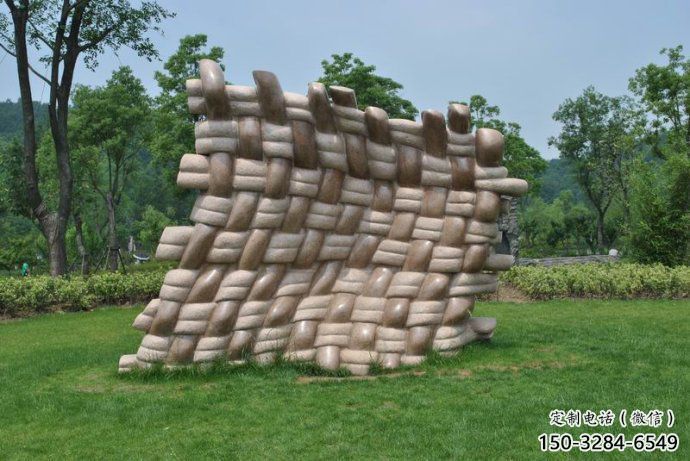 陽(yáng)江鏤空包包雕塑