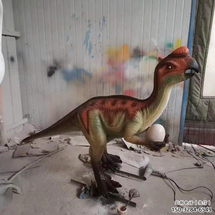 桂林抽象恐龍雕塑制造，動物雕塑，玻璃鋼恐龍雕塑展品