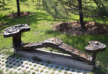 宣城景觀如意雕塑優(yōu)選，陸地擺件，園林如意雕塑供應