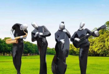 三明住宅小區吹拉彈唱雕塑