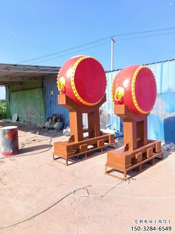 畢節(jié)景觀戰(zhàn)鼓雕塑