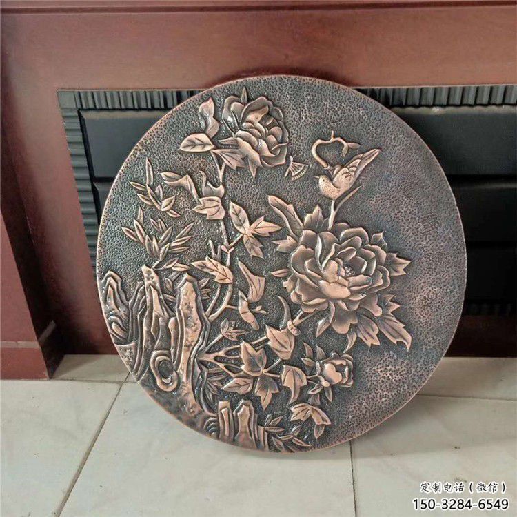 保定鍛銅浮雕廠家，露天雕塑，鑄銅福字浮雕訂做