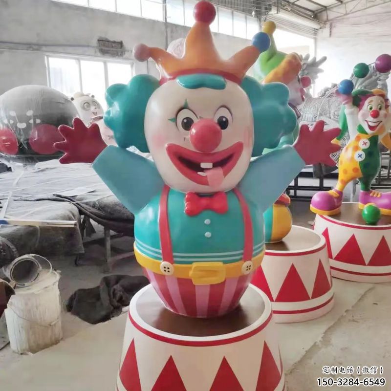 唐山公園小丑雕塑