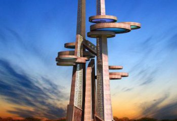 長安精神堡壘雕塑