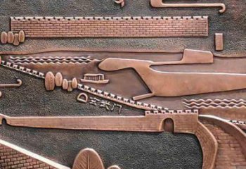 邢臺銅浮雕景墻雕塑，圓雕工藝