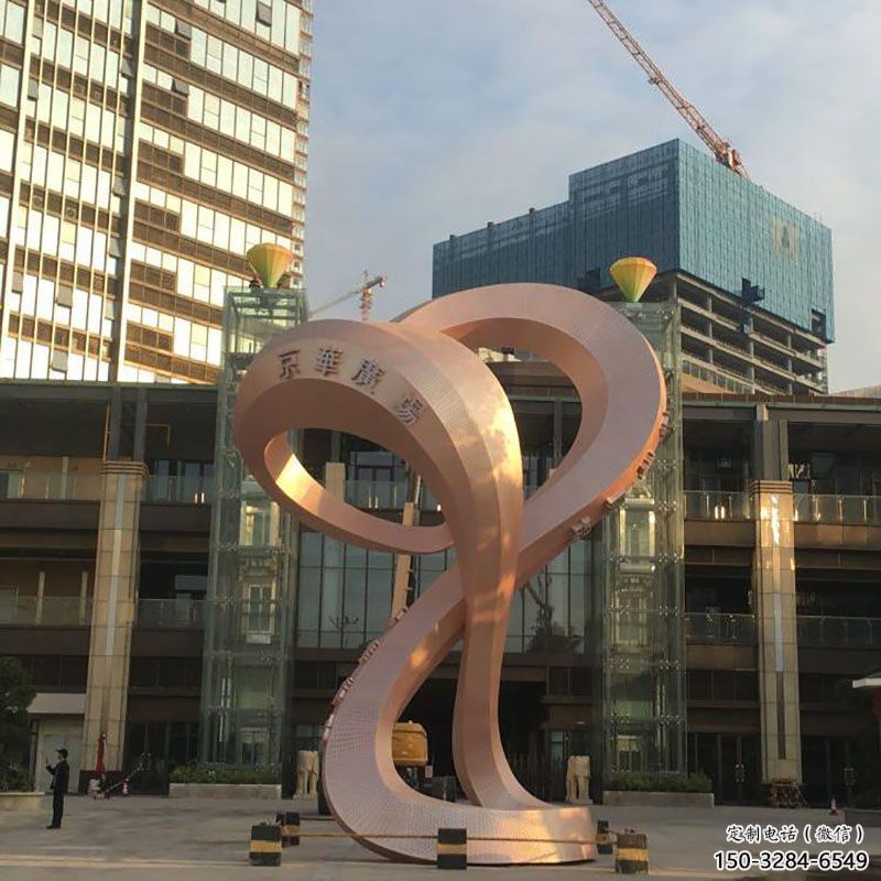 周口室外光電雕塑展品，公園小品，城市不銹鋼光電雕塑供需