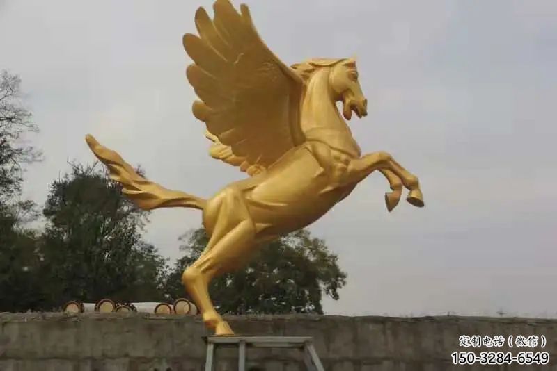 黃石園林金馬雕塑