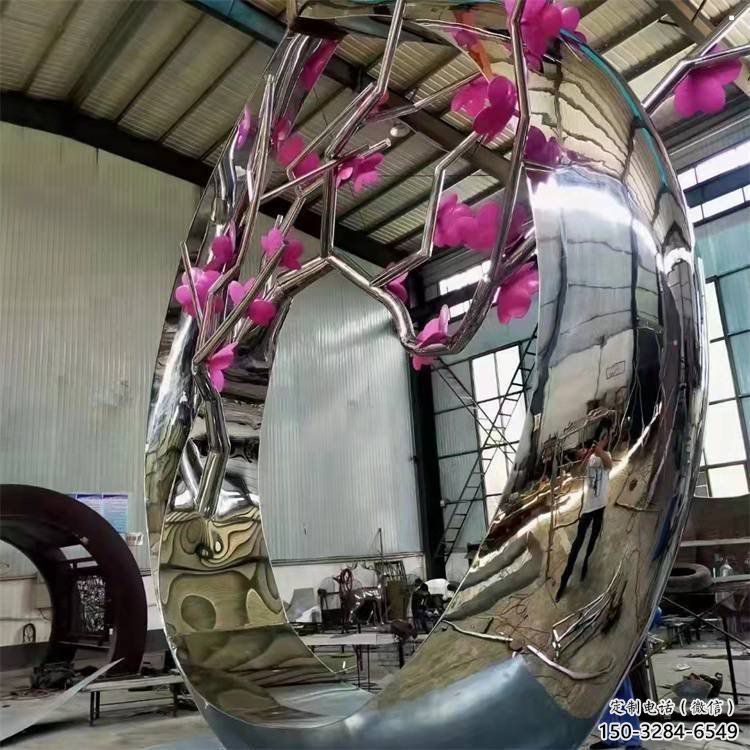 灣里梅花雕塑工廠優選，城市裝飾，景觀梅花雕塑供給