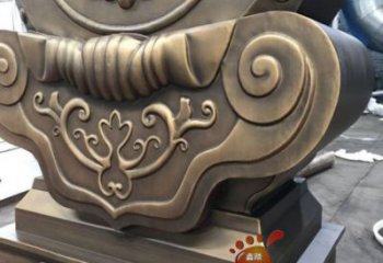 湖北抱箍鑄造觀賞型，露天雕塑，鑄銅抱箍雕塑訂做