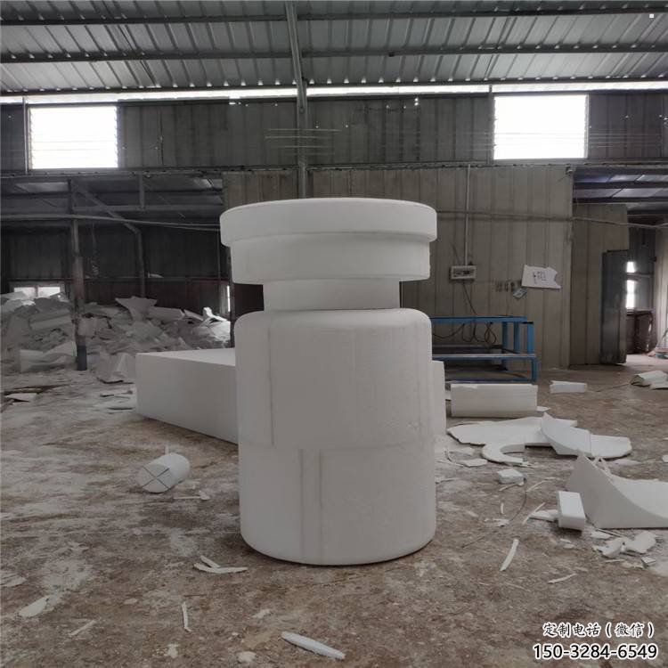 鐵嶺仿真藥瓶雕塑，美陳藝術類，玻璃鋼藥瓶子雕塑廠家