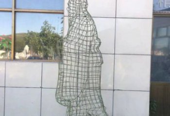 興安盟鏤空孔子雕塑服務(wù)商，景觀(guān)雕塑，鐵藝校園人物雕塑選定